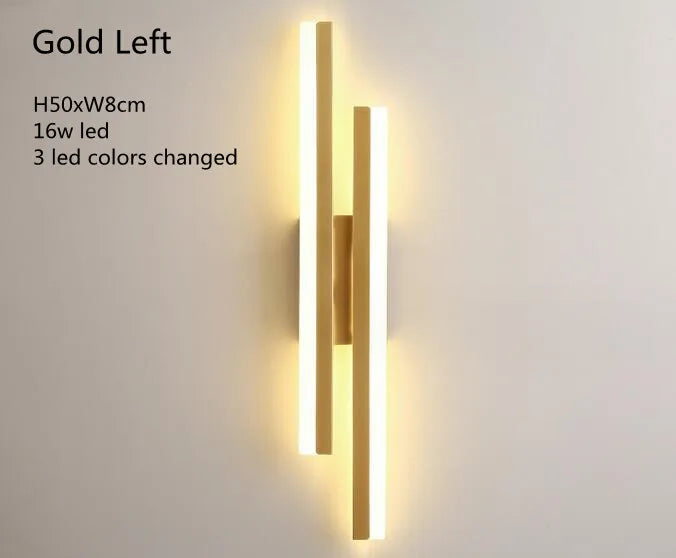 LED Wall Sconce — Copper Pipe & Acrylic Shade, Bedroom & Living Room