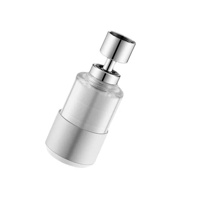 360° Rotating Kitchen Faucet Aerator | 3-Mode Splash Filter & Bubbler