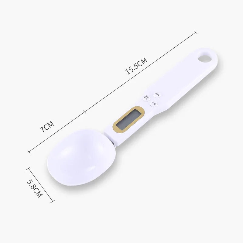 Digital Measuring Spoon Scale – Precise Kitchen Tool for Coffee, Sugar & Spices