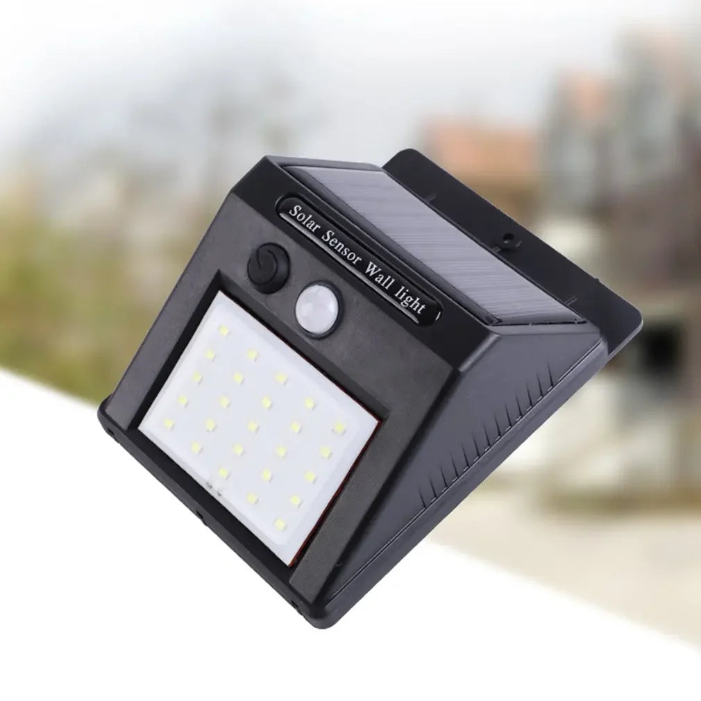 Solar Garden & Porch Light — 20-40 LED, 3 Modes, Motion Sensor, Waterproof