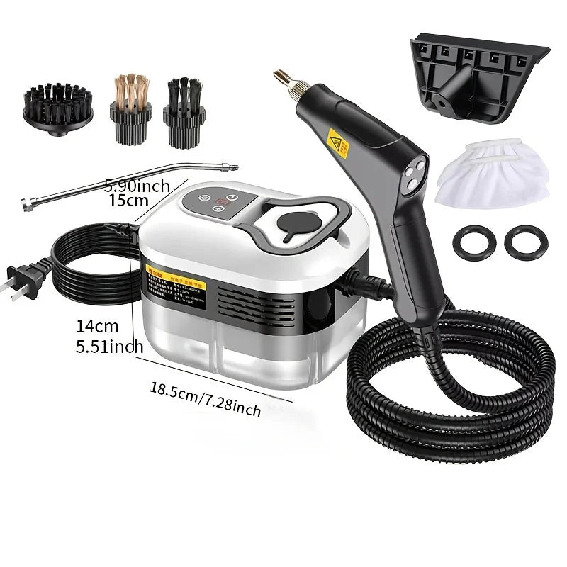 Handheld Steam Cleaner 2500W – Kitchen, Car & Floor