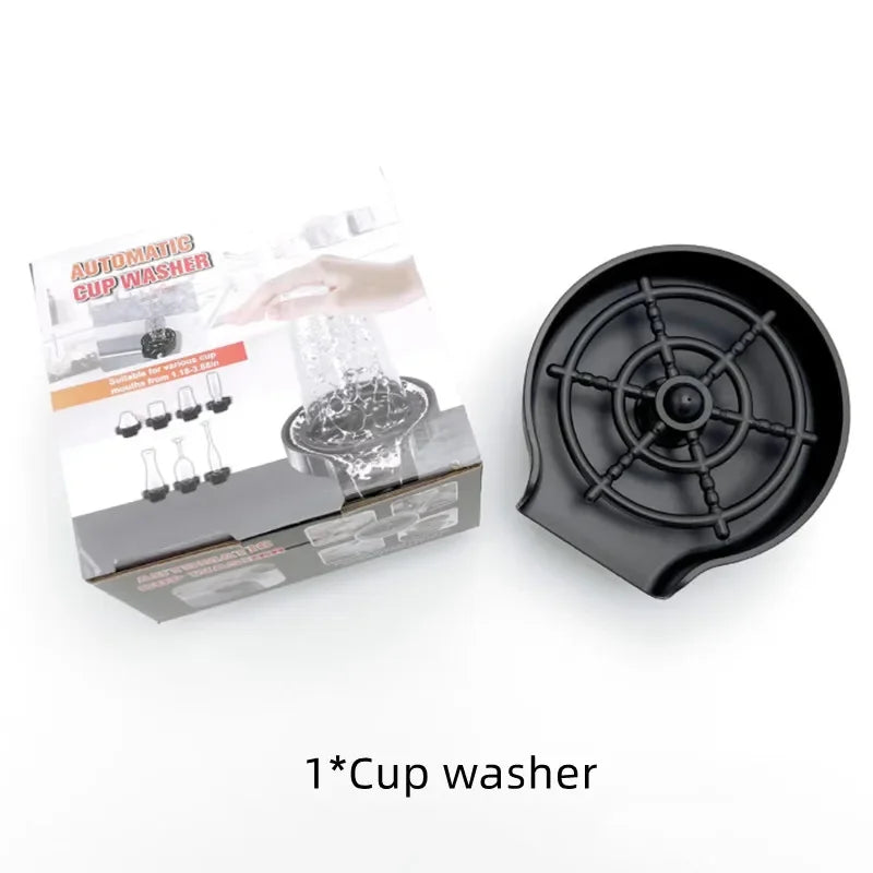 High Pressure Glass Rinser for Sink – Automatic Cup Washer for Bar & Kitchen
