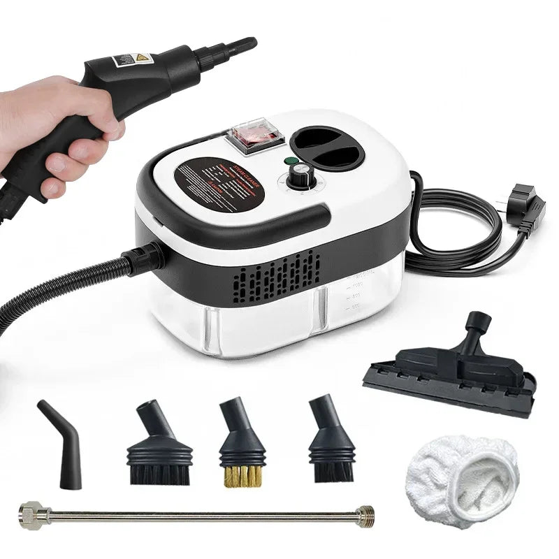 Handheld Steam Cleaner 2500W – Kitchen, Car & Floor