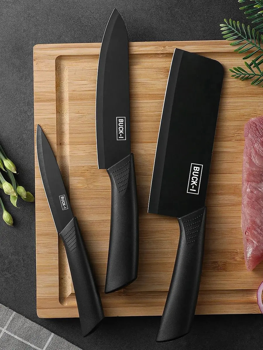Professional Kitchen Knife Set — 3/5pcs High-Grade Stainless Steel