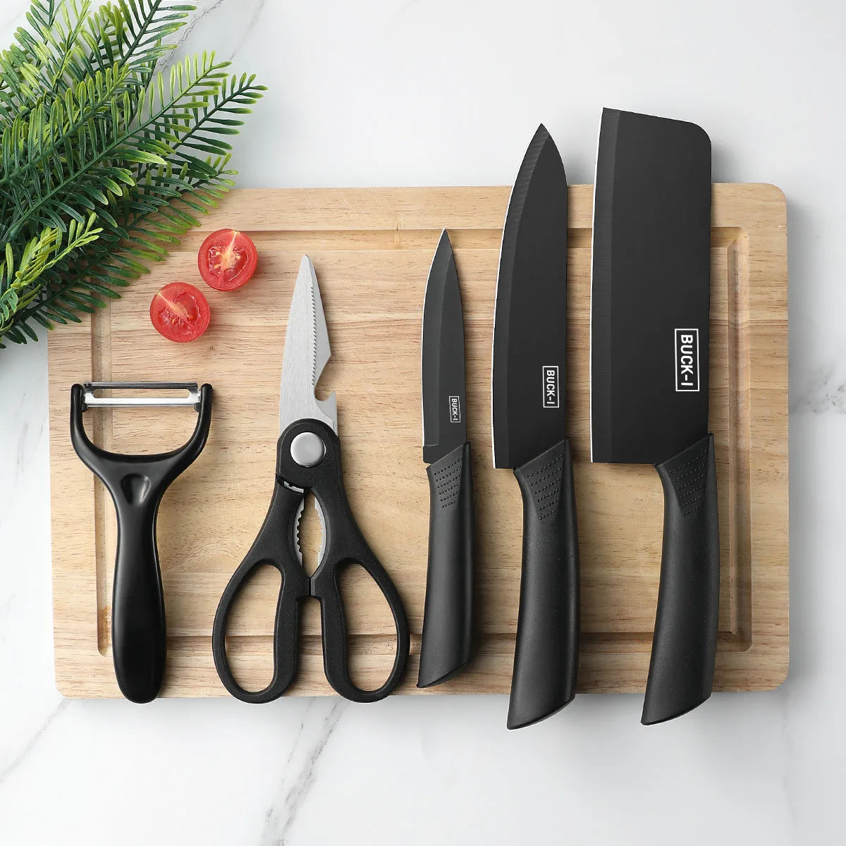 Professional Kitchen Knife Set — 3/5pcs High-Grade Stainless Steel