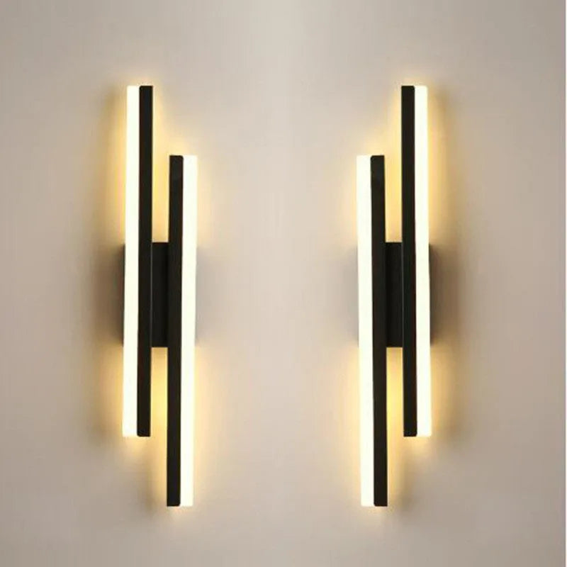 LED Wall Sconce — Copper Pipe & Acrylic Shade, Bedroom & Living Room