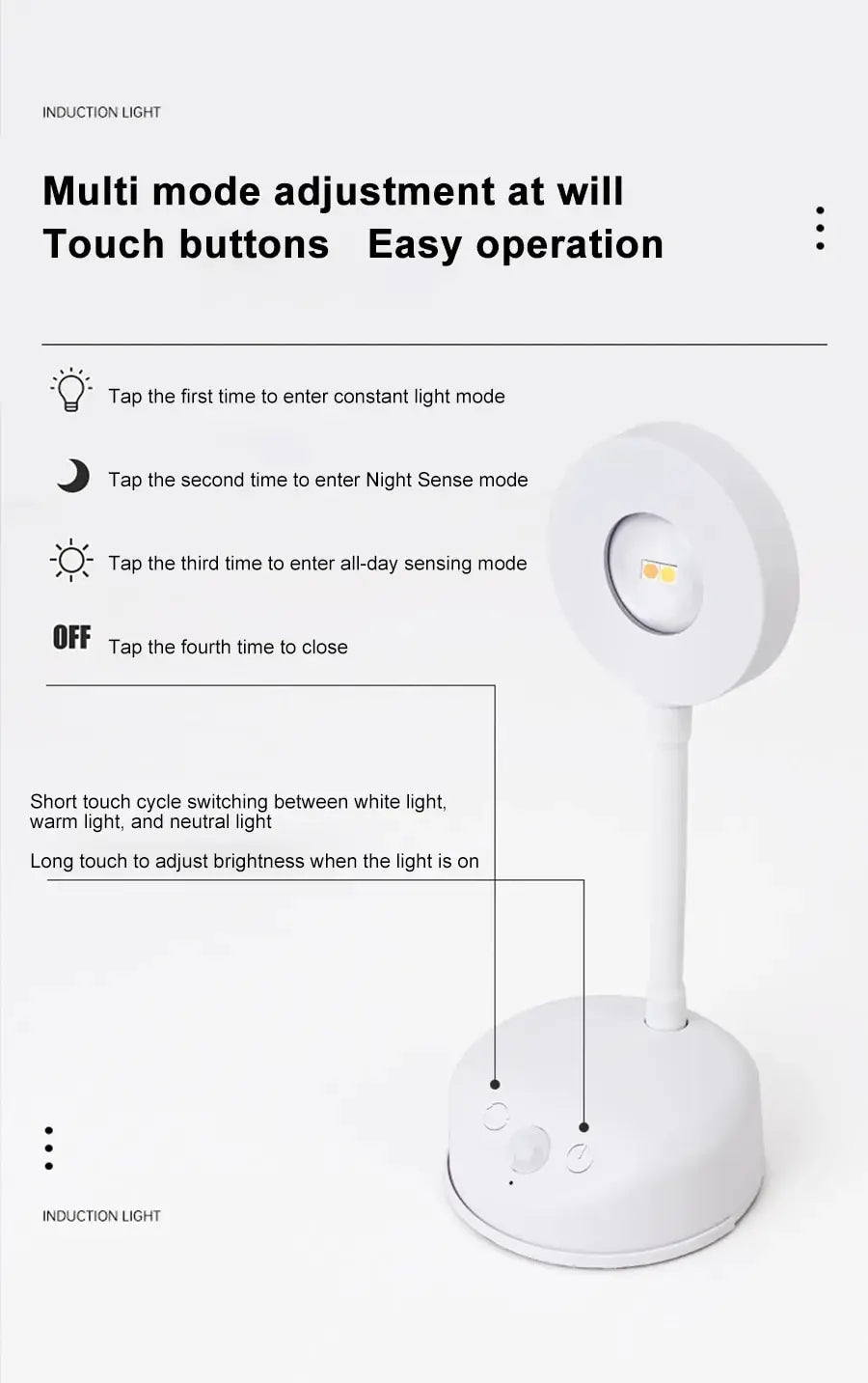 Motion Sensor Wall Lamp — USB LED, Wireless, Kitchen & Bedroom