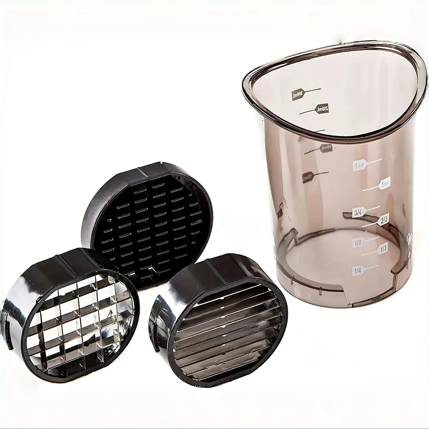Vegetable & Fruit Slicer Cup — Multi-Function Food Cutter & Salad Maker