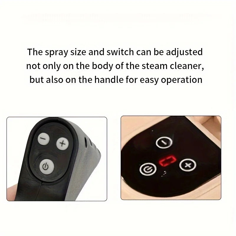Handheld Steam Cleaner 2500W – Kitchen, Car & Floor