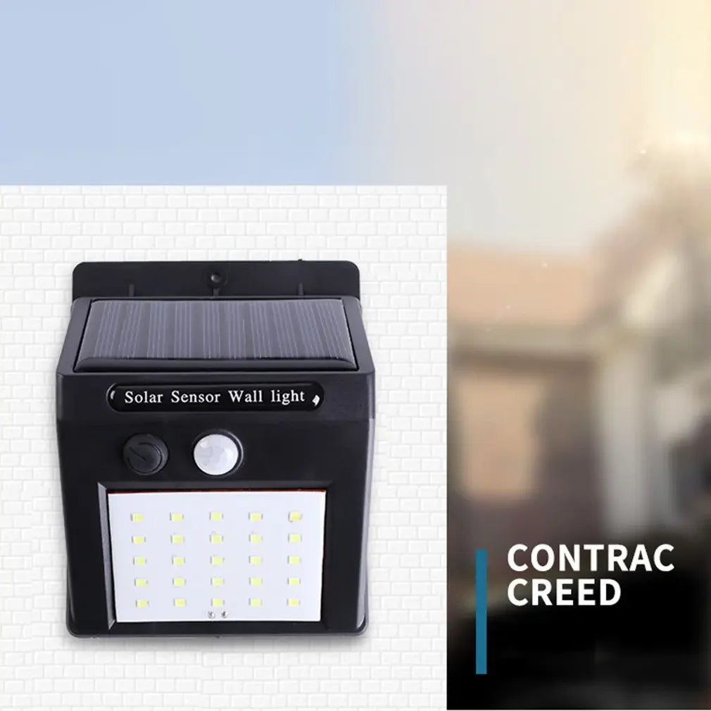 Solar Garden & Porch Light — 20-40 LED, 3 Modes, Motion Sensor, Waterproof