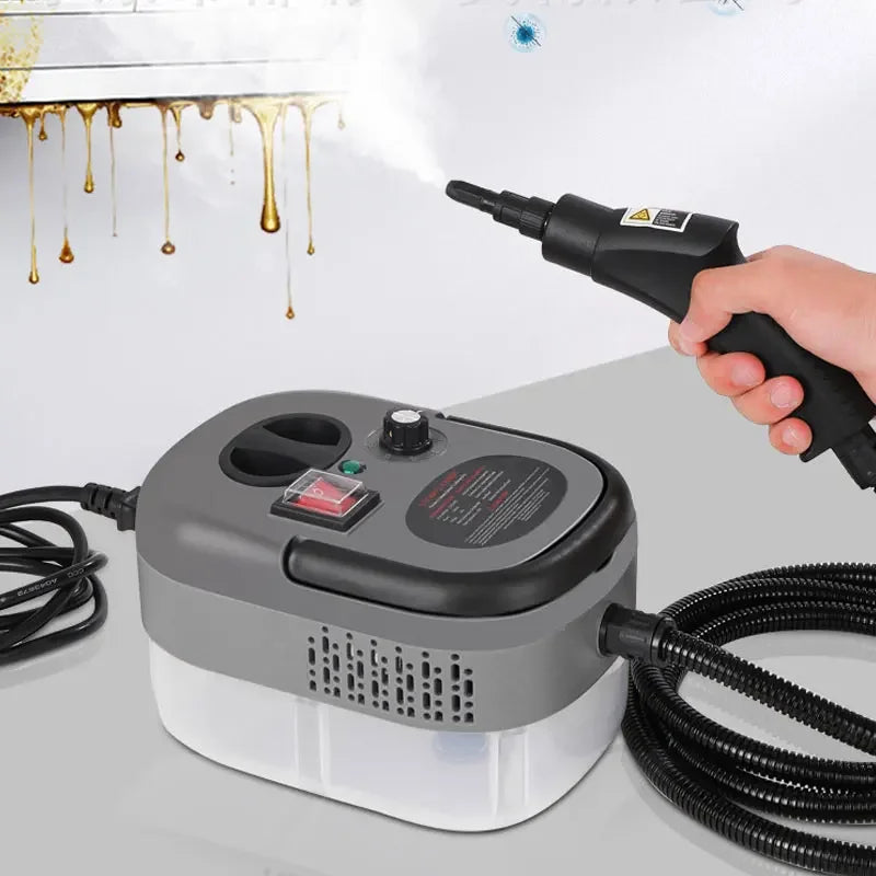 Handheld Steam Cleaner 2500W – Kitchen, Car & Floor