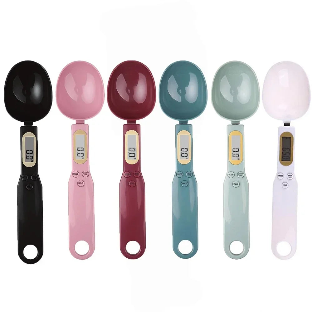 Digital Measuring Spoon Scale – Precise Kitchen Tool for Coffee, Sugar & Spices