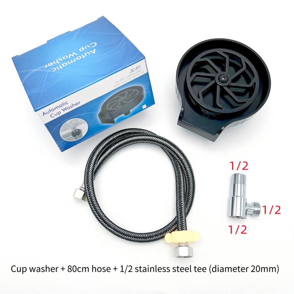 High Pressure Glass Rinser for Sink – Automatic Cup Washer for Bar & Kitchen