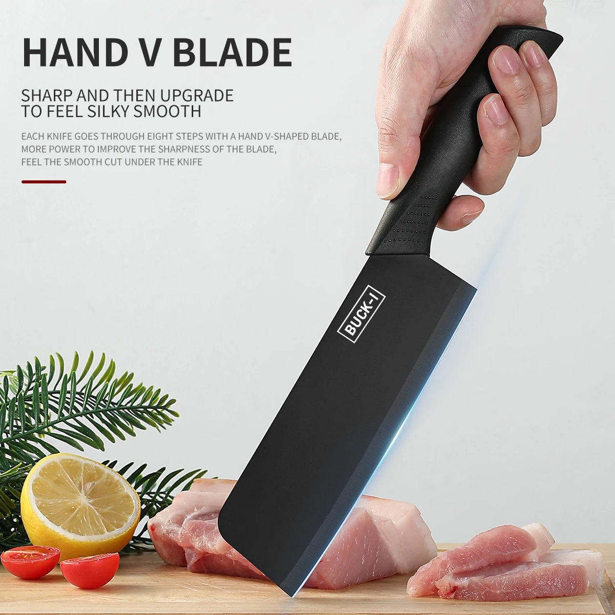 Professional Kitchen Knife Set — 3/5pcs High-Grade Stainless Steel