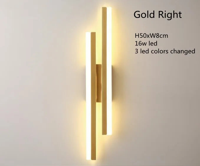 LED Wall Sconce — Copper Pipe & Acrylic Shade, Bedroom & Living Room