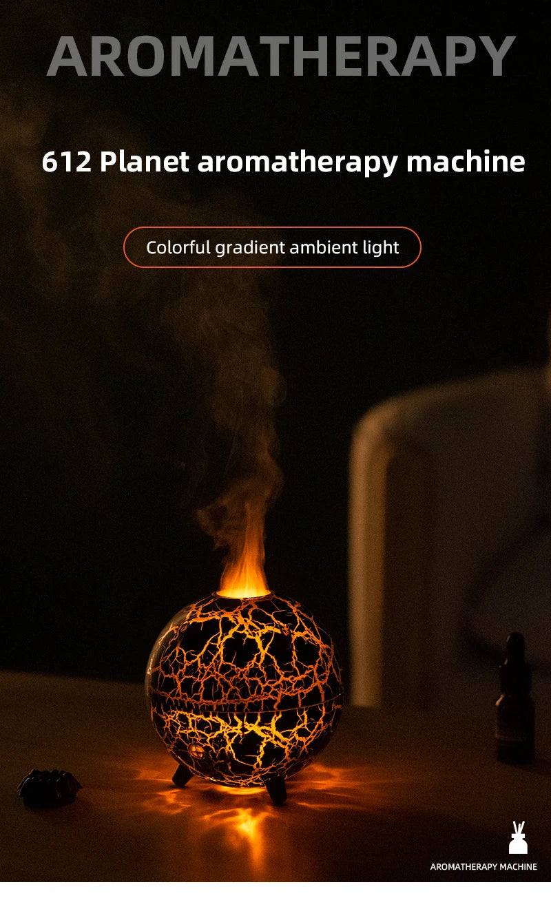 Planet Humidifier 200ml – USB Ultrasonic Aroma Diffuser