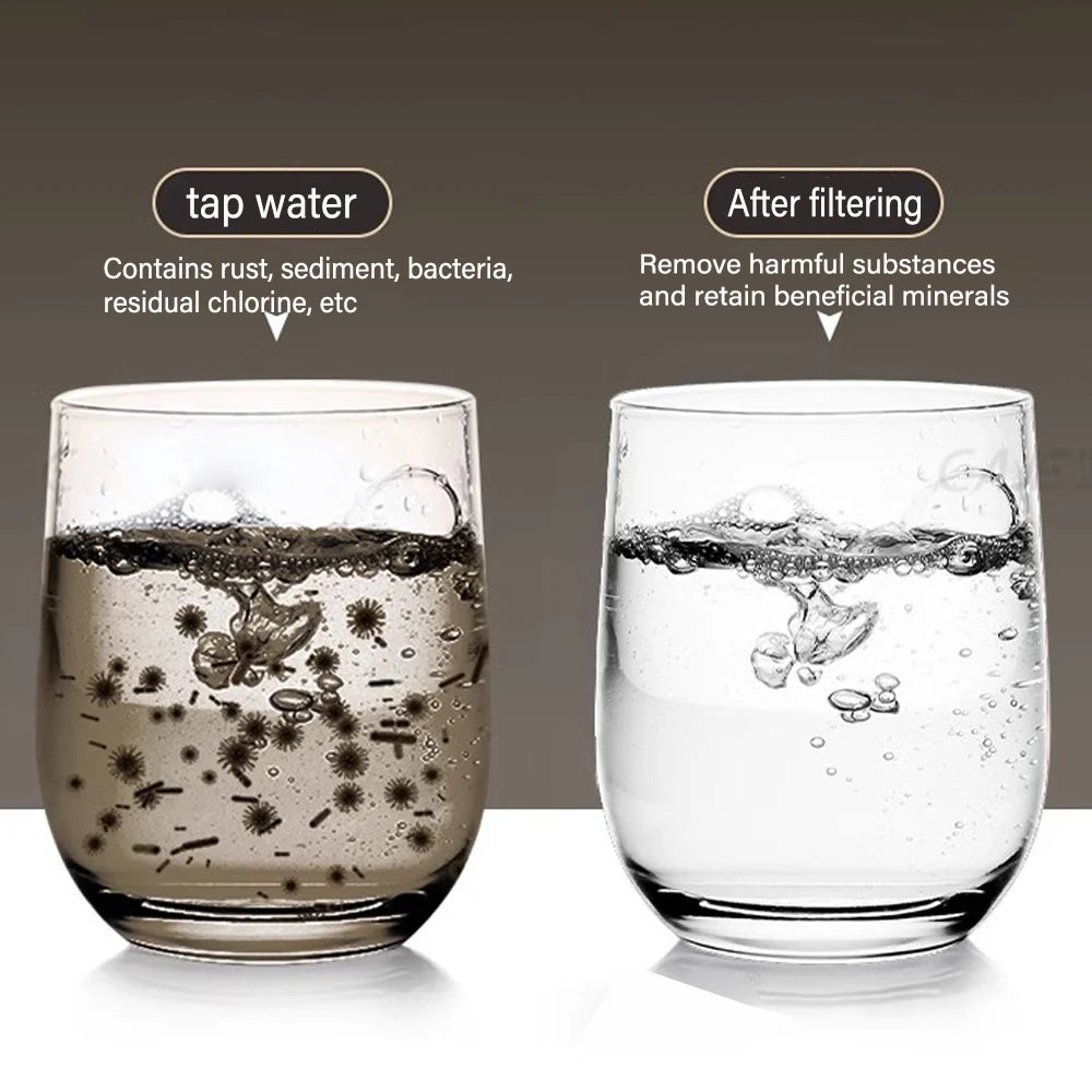 360° Rotating Kitchen Faucet Aerator | 3-Mode Splash Filter & Bubbler