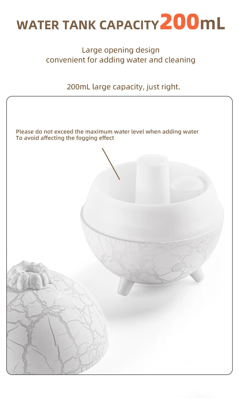 Planet Humidifier 200ml – USB Ultrasonic Aroma Diffuser