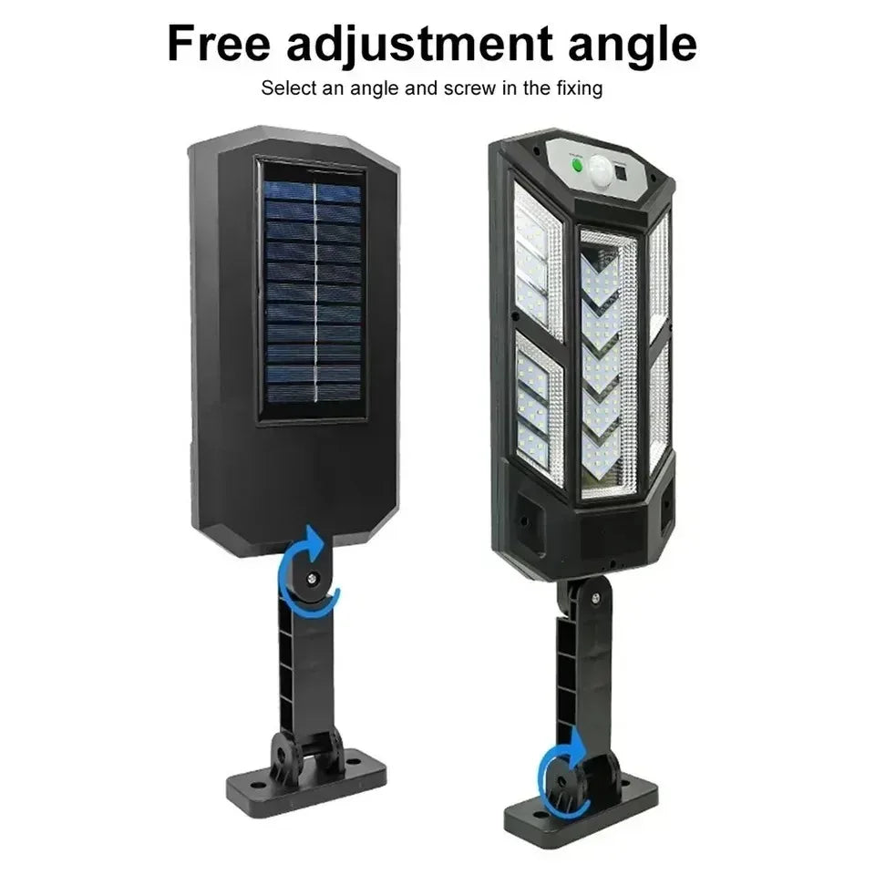 Solar Outdoor Floodlight — 15000LM, Motion Sensor, IP65 Waterproof