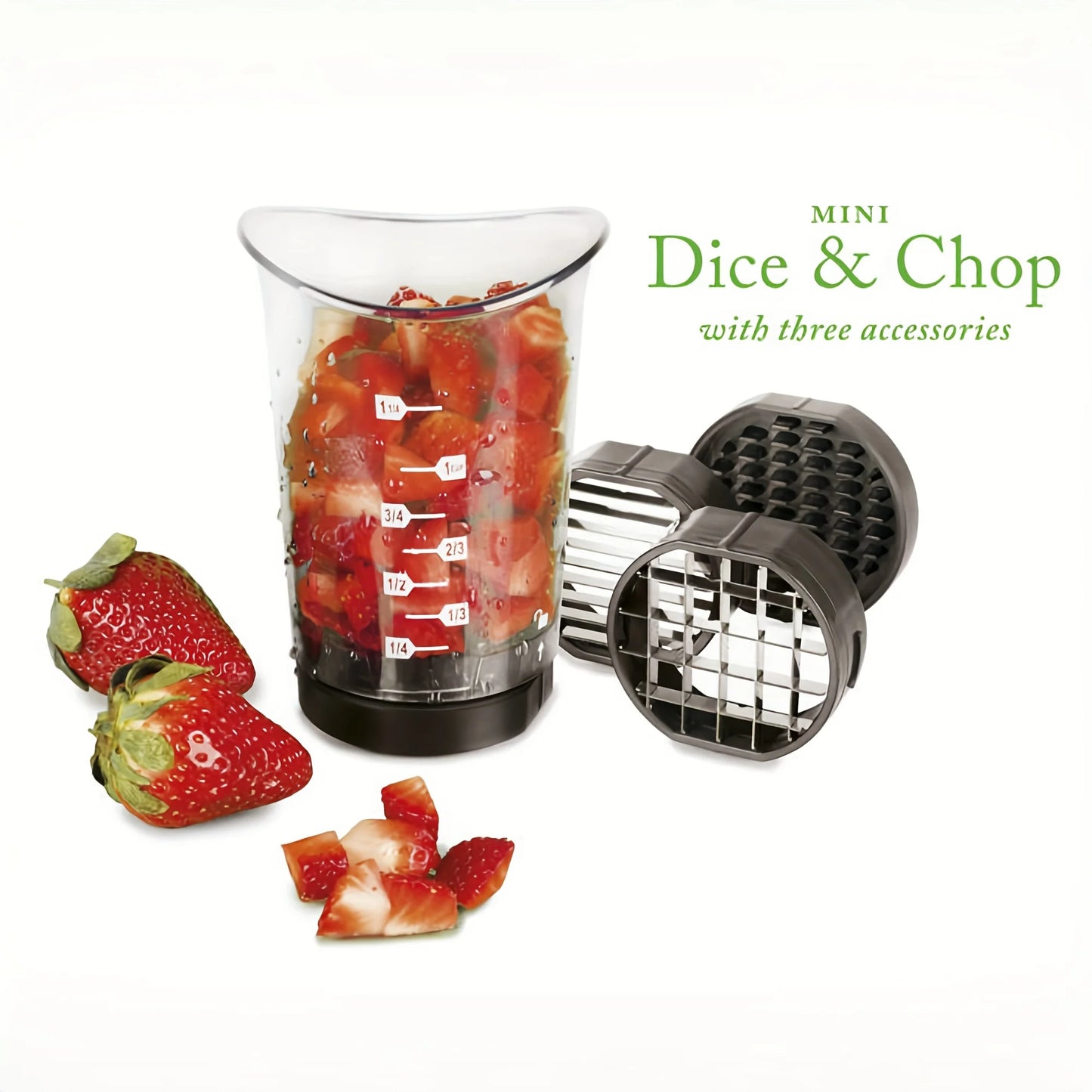 Vegetable & Fruit Slicer Cup — Multi-Function Food Cutter & Salad Maker
