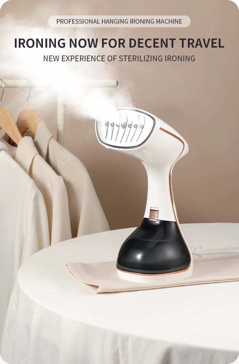 Handheld Steam Iron – 1800W, Touch Screen, Fast Heat-Up
