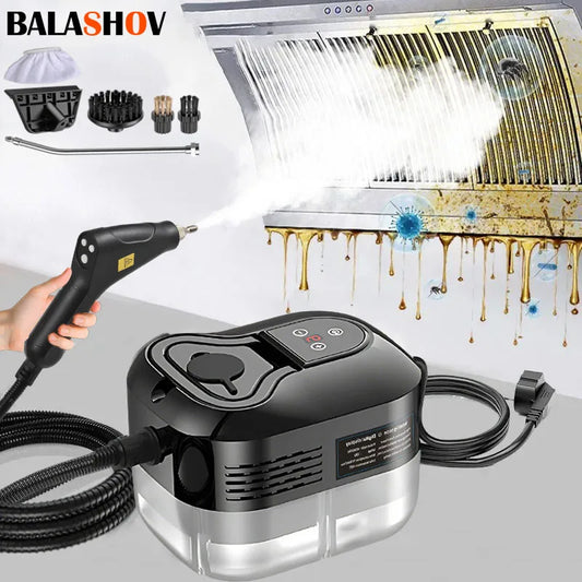 Handheld Steam Cleaner 2500W – Kitchen, Car & Floor