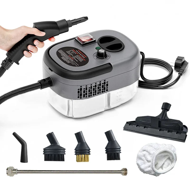 Handheld Steam Cleaner 2500W – Kitchen, Car & Floor
