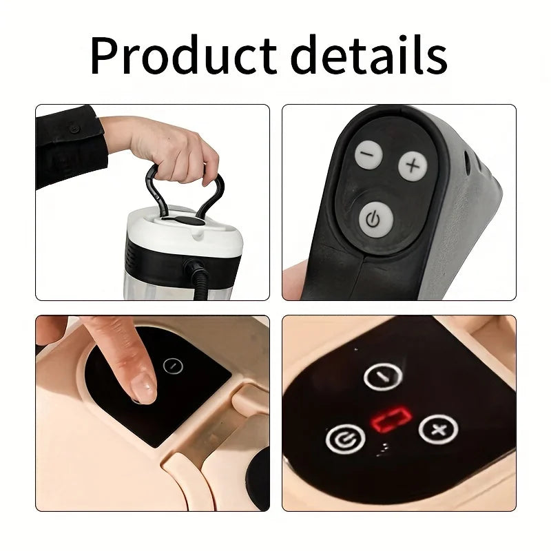 Handheld Steam Cleaner 2500W – Kitchen, Car & Floor