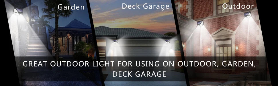 Solar Security Spotlight — 100 LED PIR Motion Sensor, Waterproof, Outdoor