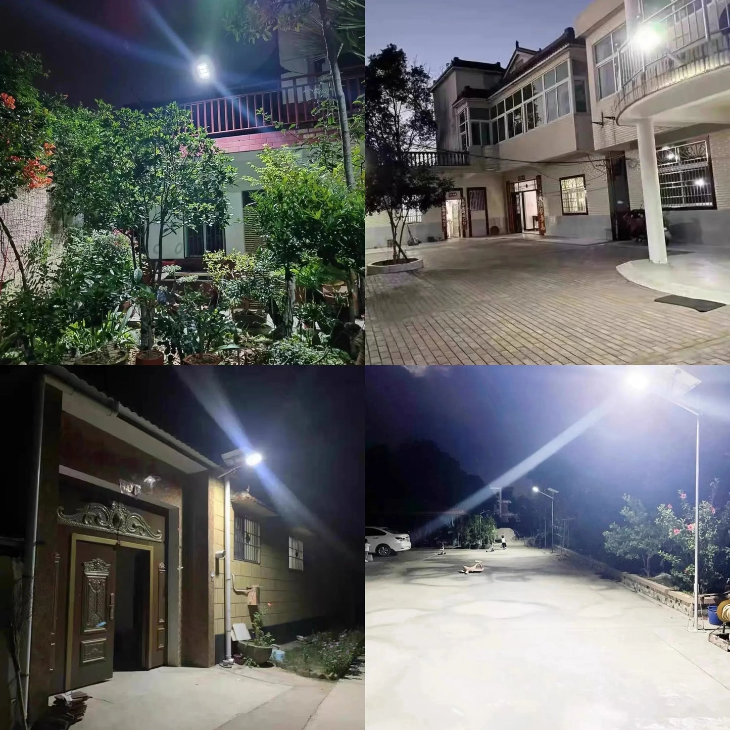 Solar Outdoor Floodlight — 15000LM, Motion Sensor, IP65 Waterproof
