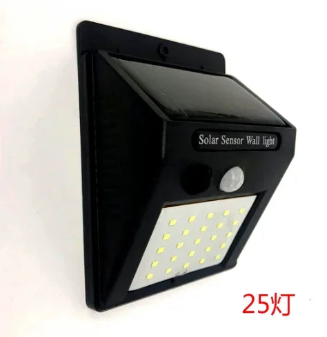 Solar Garden & Porch Light — 20-40 LED, 3 Modes, Motion Sensor, Waterproof