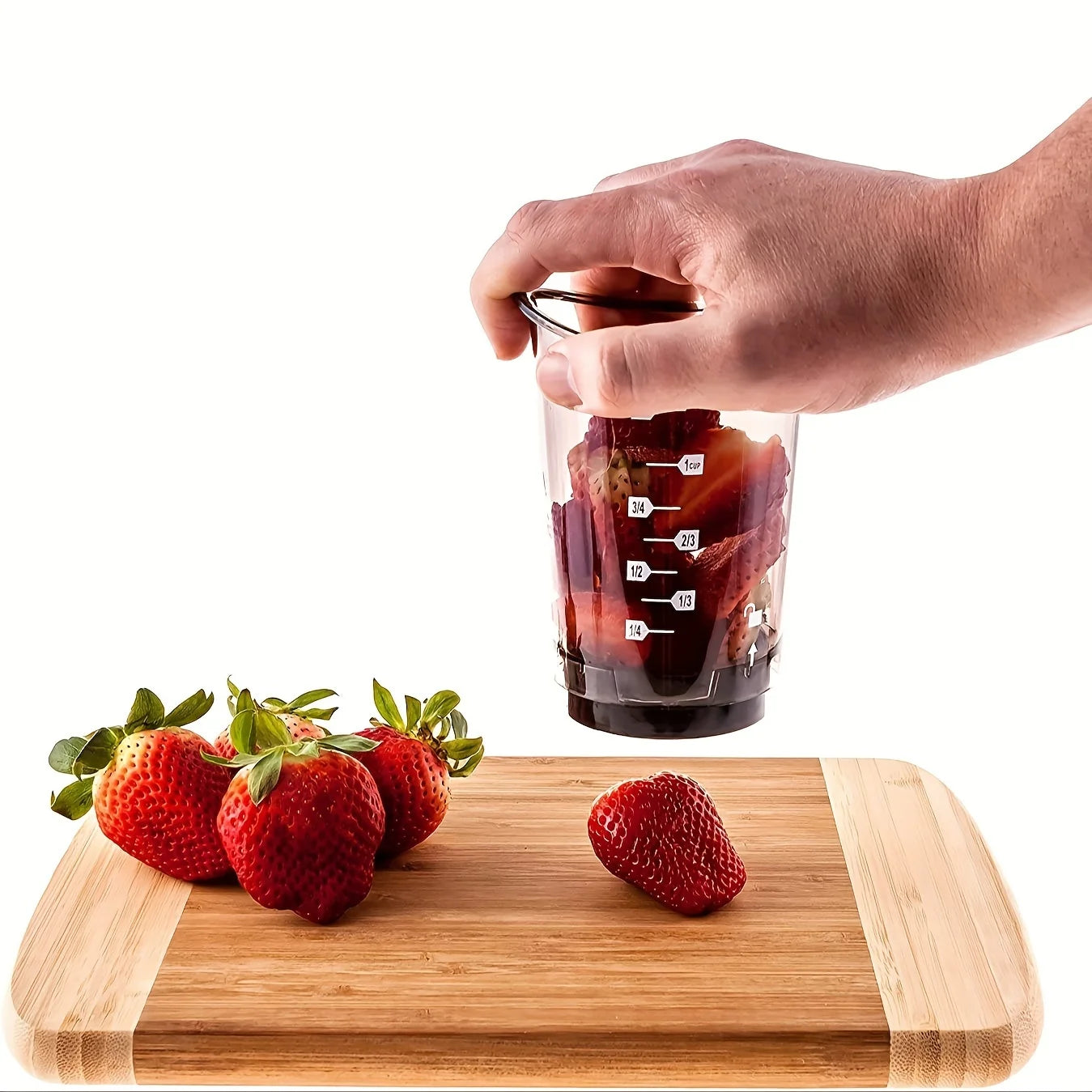 Vegetable & Fruit Slicer Cup — Multi-Function Food Cutter & Salad Maker