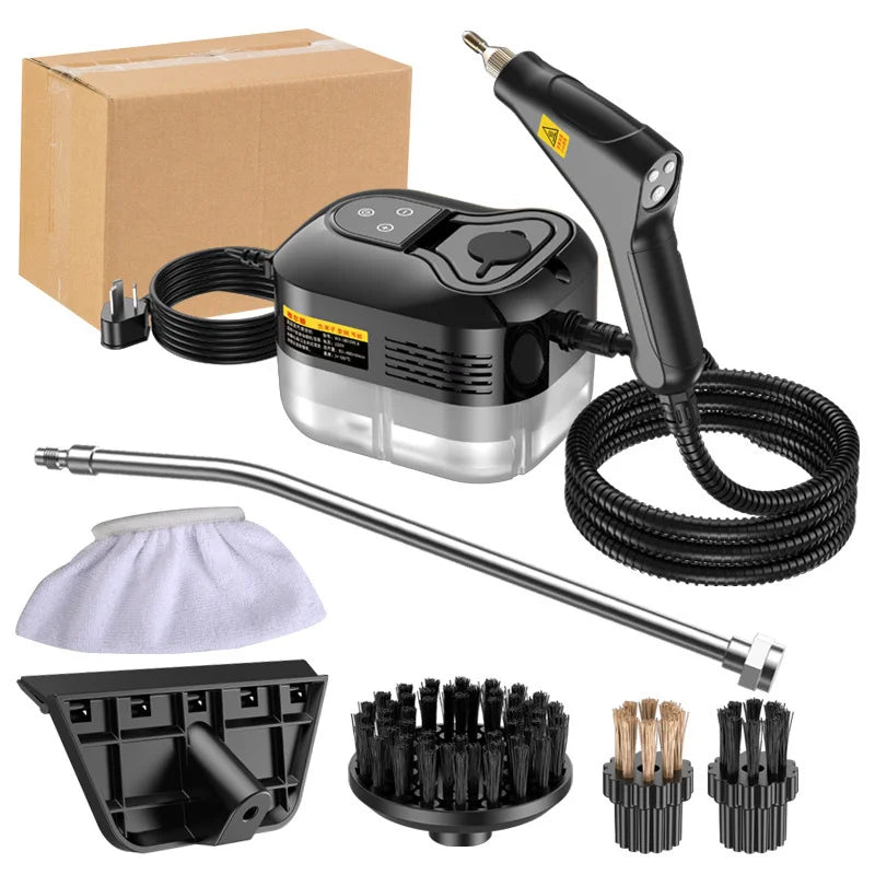Handheld Steam Cleaner 2500W – Kitchen, Car & Floor