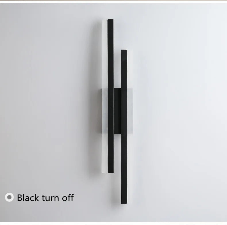 LED Wall Sconce — Copper Pipe & Acrylic Shade, Bedroom & Living Room