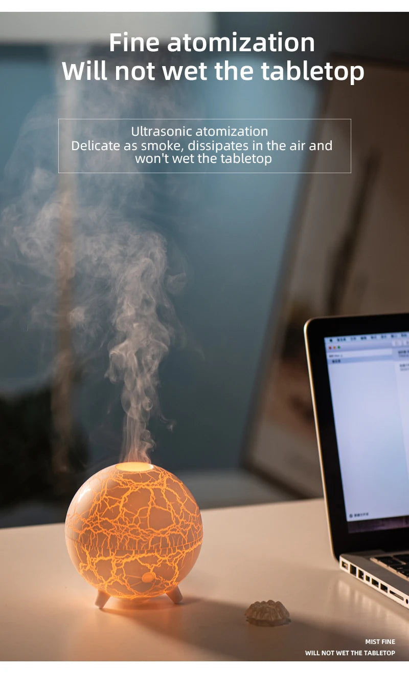 Planet Humidifier 200ml – USB Ultrasonic Aroma Diffuser