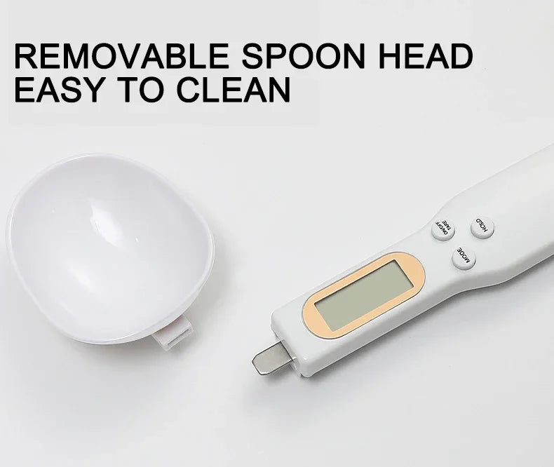 Digital Measuring Spoon Scale – Precise Kitchen Tool for Coffee, Sugar & Spices