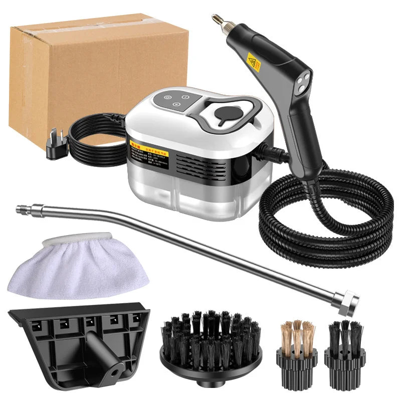 Handheld Steam Cleaner 2500W – Kitchen, Car & Floor