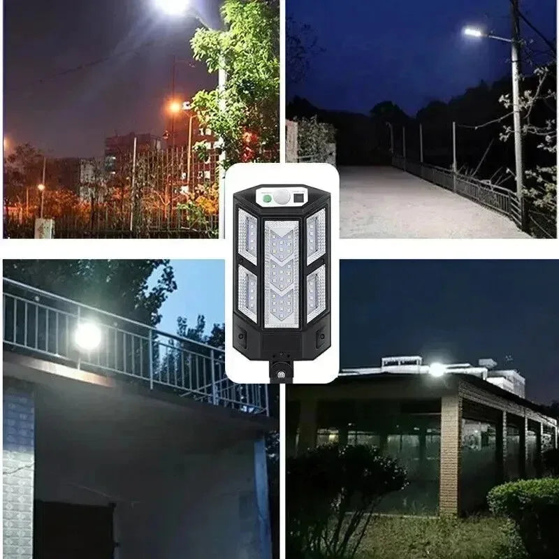 Solar Outdoor Floodlight — 15000LM, Motion Sensor, IP65 Waterproof