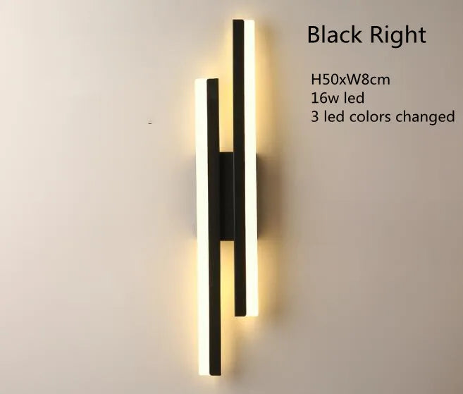 LED Wall Sconce — Copper Pipe & Acrylic Shade, Bedroom & Living Room
