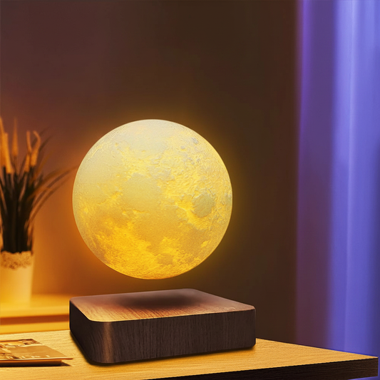 Levitating Moon Lamp clean photo